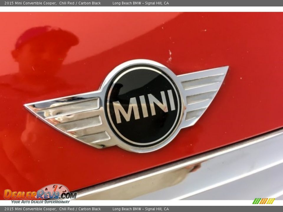 2015 Mini Convertible Cooper Chili Red / Carbon Black Photo #28