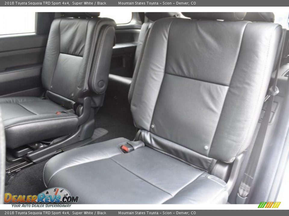 2018 Toyota Sequoia TRD Sport 4x4 Super White / Black Photo #16