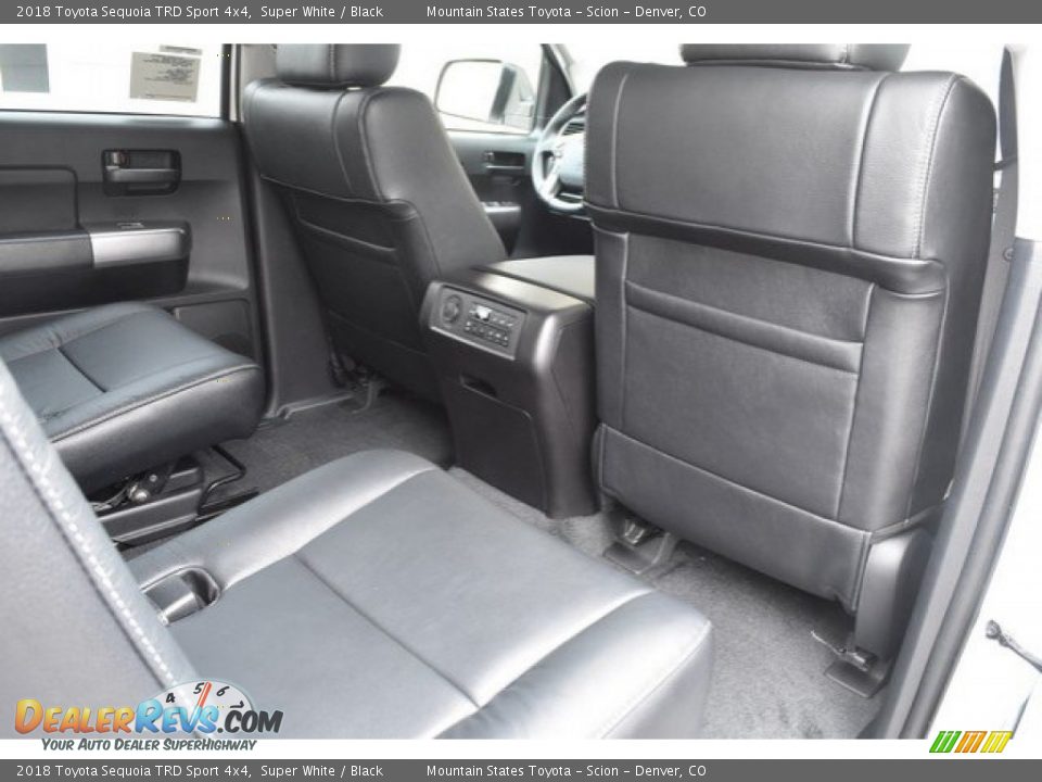 2018 Toyota Sequoia TRD Sport 4x4 Super White / Black Photo #18