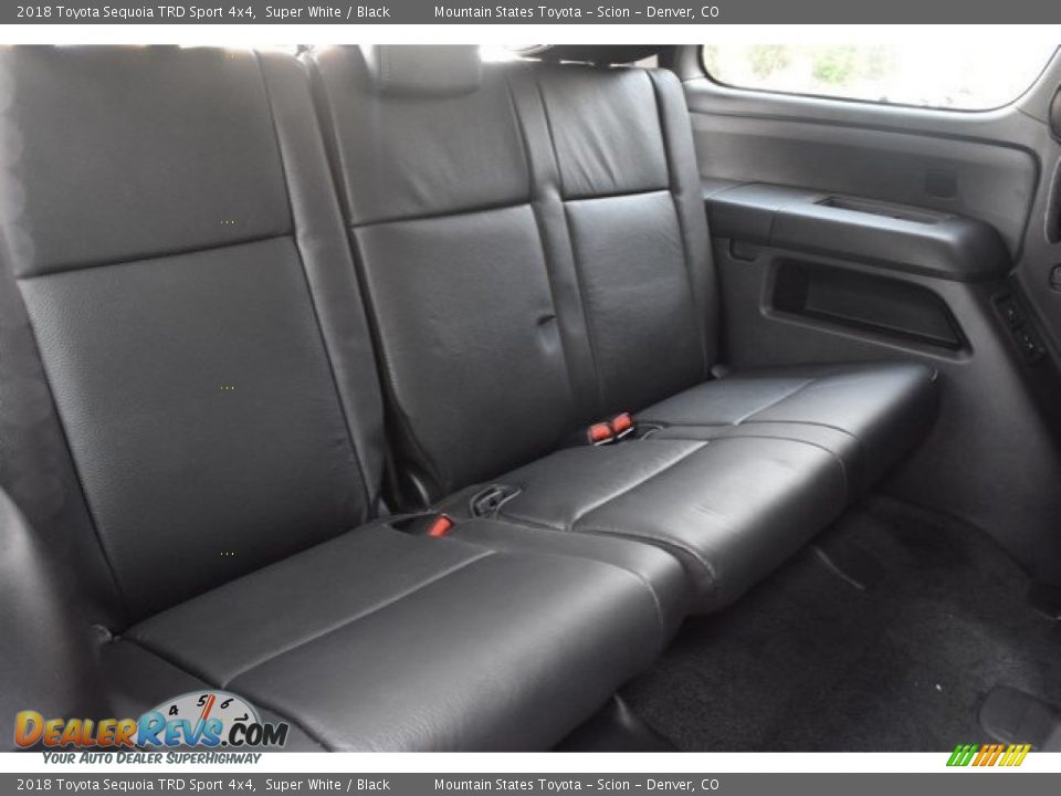 2018 Toyota Sequoia TRD Sport 4x4 Super White / Black Photo #21