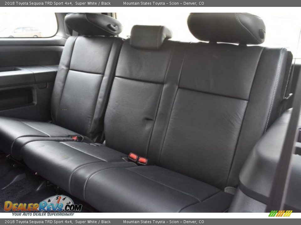2018 Toyota Sequoia TRD Sport 4x4 Super White / Black Photo #22