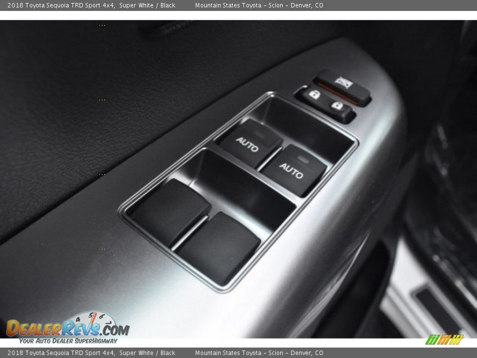 2018 Toyota Sequoia TRD Sport 4x4 Super White / Black Photo #27