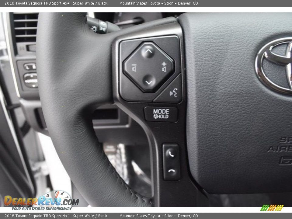 2018 Toyota Sequoia TRD Sport 4x4 Super White / Black Photo #29