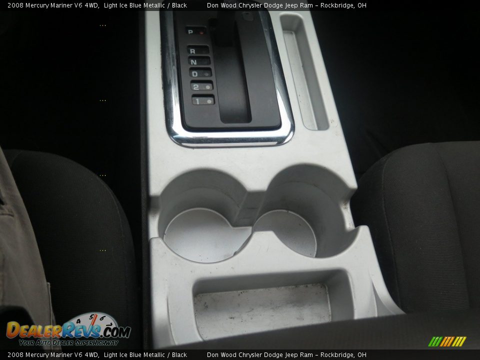 2008 Mercury Mariner V6 4WD Light Ice Blue Metallic / Black Photo #24