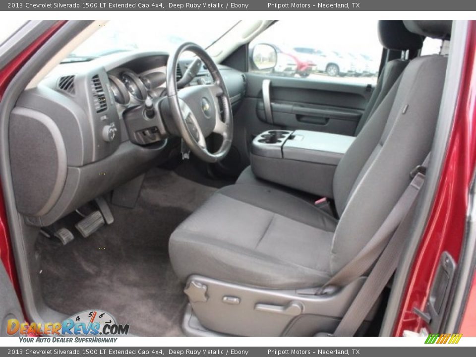 2013 Chevrolet Silverado 1500 LT Extended Cab 4x4 Deep Ruby Metallic / Ebony Photo #15