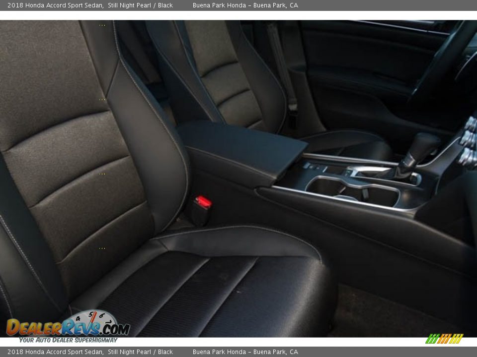 2018 Honda Accord Sport Sedan Still Night Pearl / Black Photo #32