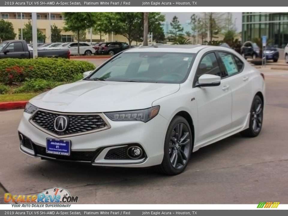Front 3/4 View of 2019 Acura TLX V6 SH-AWD A-Spec Sedan Photo #3