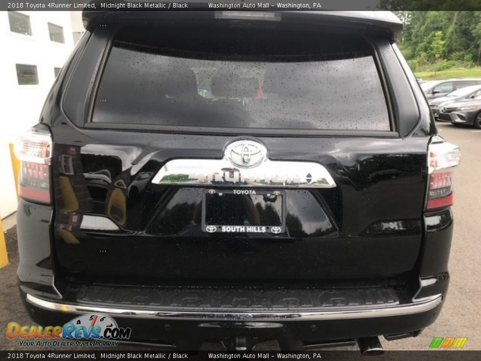 2018 Toyota 4Runner Limited Midnight Black Metallic / Black Photo #3