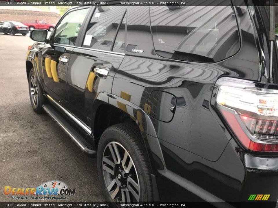 2018 Toyota 4Runner Limited Midnight Black Metallic / Black Photo #4