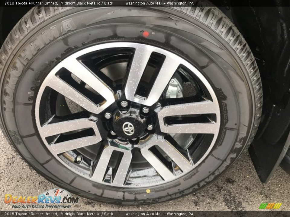 2018 Toyota 4Runner Limited Midnight Black Metallic / Black Photo #6