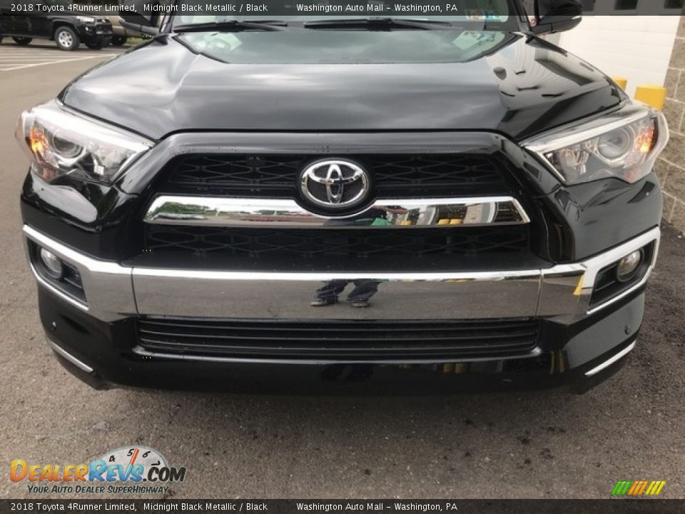 2018 Toyota 4Runner Limited Midnight Black Metallic / Black Photo #7