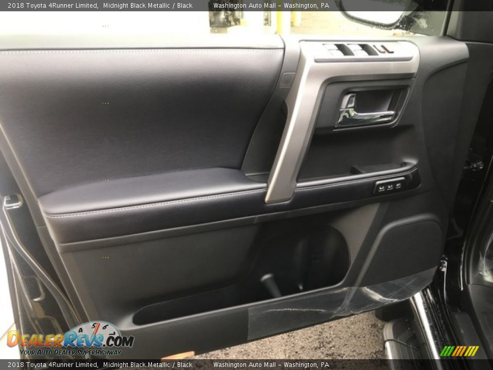 2018 Toyota 4Runner Limited Midnight Black Metallic / Black Photo #8
