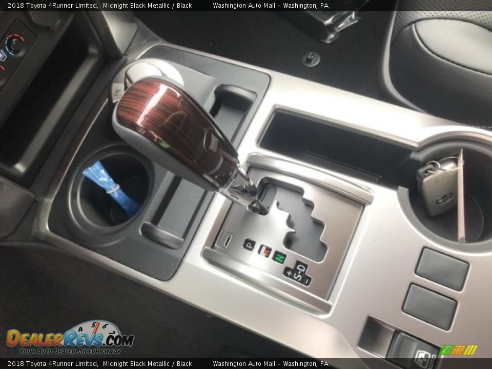 2018 Toyota 4Runner Limited Midnight Black Metallic / Black Photo #13
