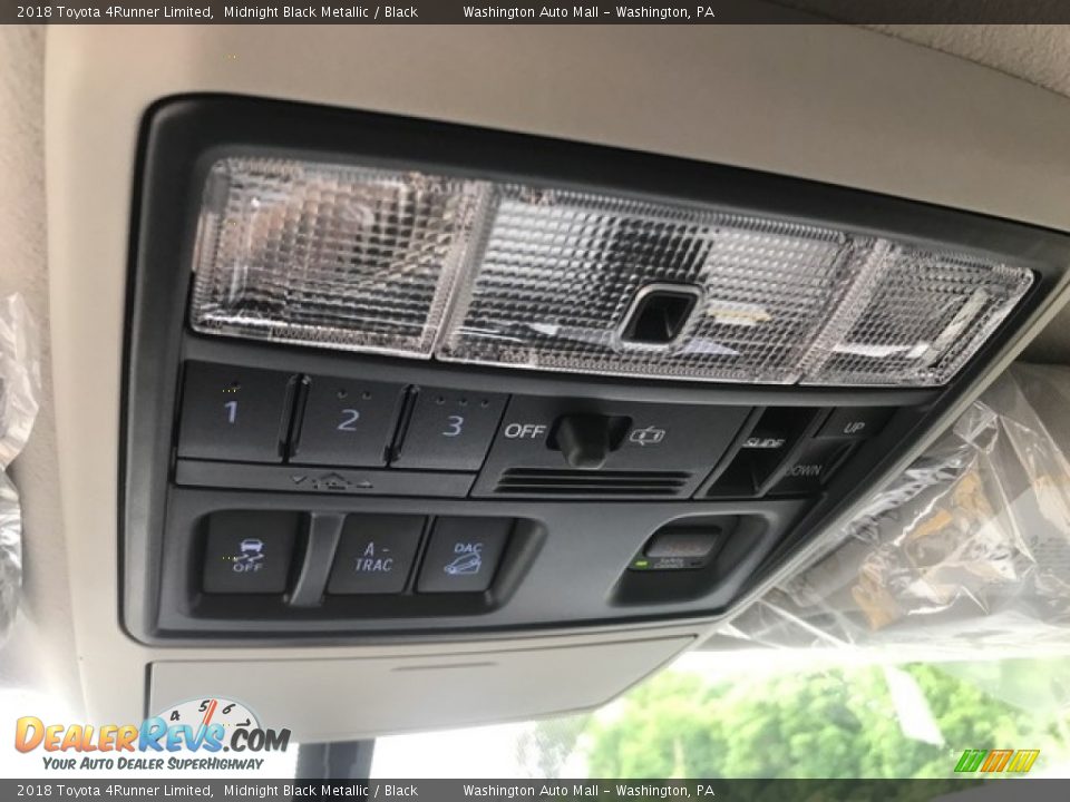2018 Toyota 4Runner Limited Midnight Black Metallic / Black Photo #14