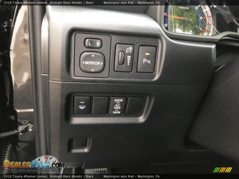 2018 Toyota 4Runner Limited Midnight Black Metallic / Black Photo #15