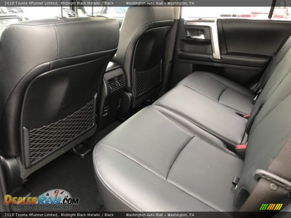 2018 Toyota 4Runner Limited Midnight Black Metallic / Black Photo #16