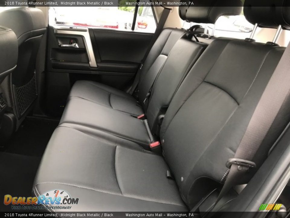 2018 Toyota 4Runner Limited Midnight Black Metallic / Black Photo #17