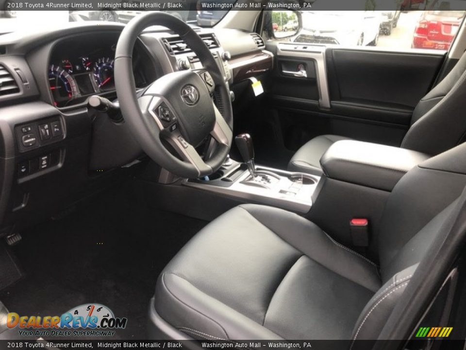 2018 Toyota 4Runner Limited Midnight Black Metallic / Black Photo #20