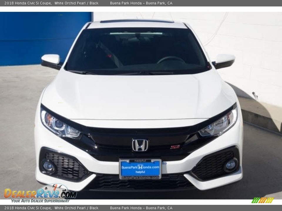 2018 Honda Civic Si Coupe White Orchid Pearl / Black Photo #3