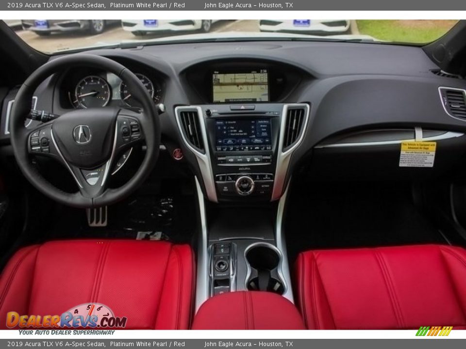 Dashboard of 2019 Acura TLX V6 A-Spec Sedan Photo #9