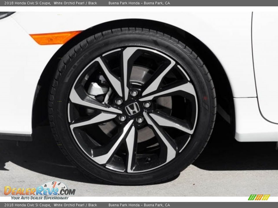 2018 Honda Civic Si Coupe White Orchid Pearl / Black Photo #15
