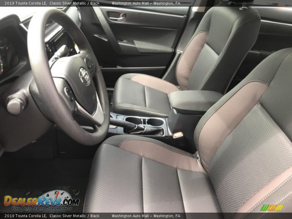 Front Seat of 2019 Toyota Corolla LE Photo #8
