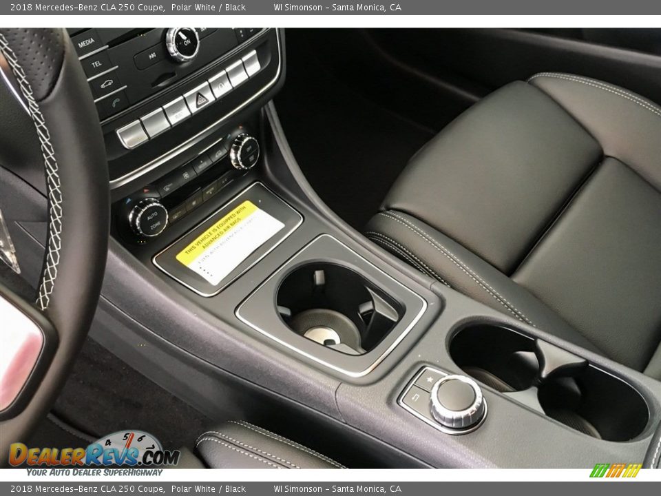 2018 Mercedes-Benz CLA 250 Coupe Polar White / Black Photo #7