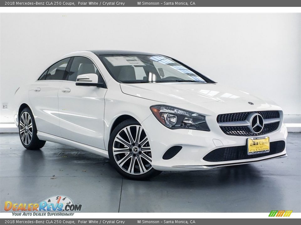Front 3/4 View of 2018 Mercedes-Benz CLA 250 Coupe Photo #1