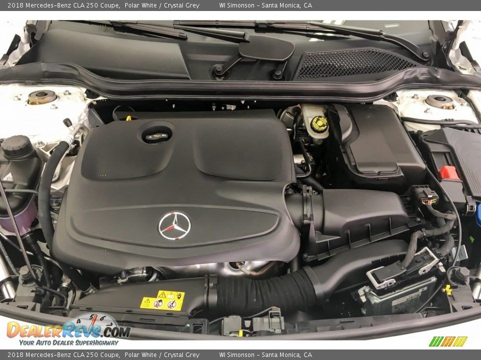 2018 Mercedes-Benz CLA 250 Coupe 2.0 Liter Twin-Turbocharged DOHC 16-Valve VVT 4 Cylinder Engine Photo #9