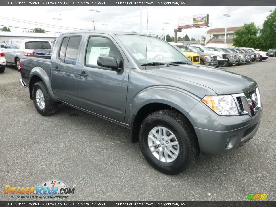 2018 Nissan Frontier SV Crew Cab 4x4 Gun Metallic / Steel Photo #1