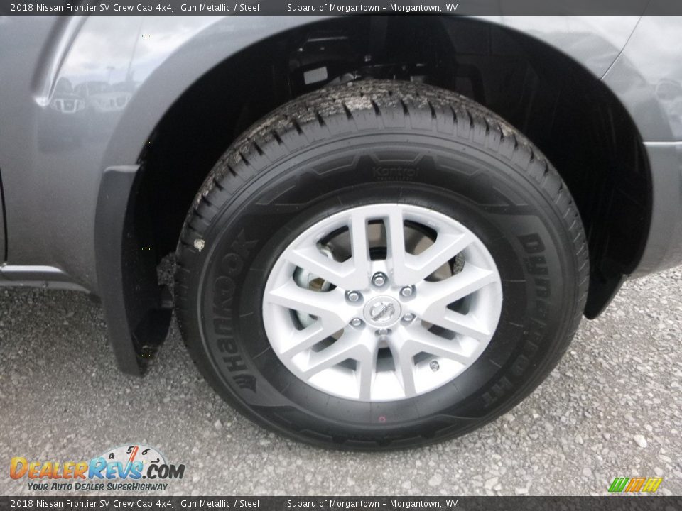 2018 Nissan Frontier SV Crew Cab 4x4 Gun Metallic / Steel Photo #2