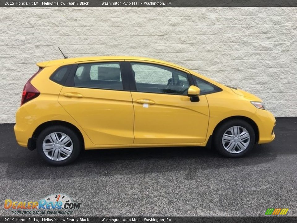 2019 Honda Fit LX Helios Yellow Pearl / Black Photo #3