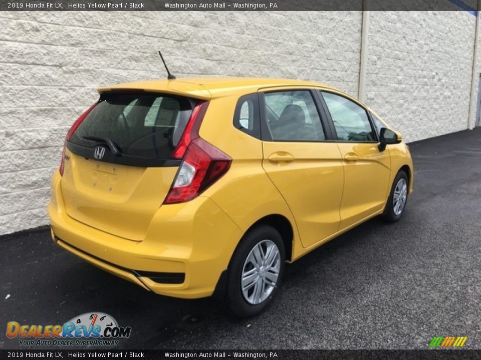 2019 Honda Fit LX Helios Yellow Pearl / Black Photo #4