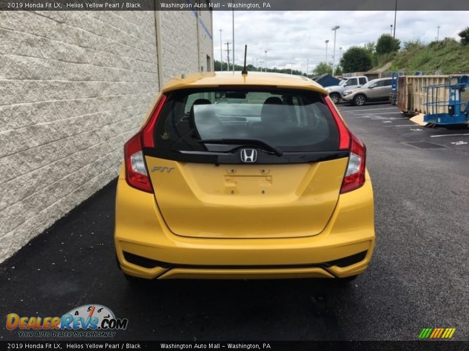 2019 Honda Fit LX Helios Yellow Pearl / Black Photo #5
