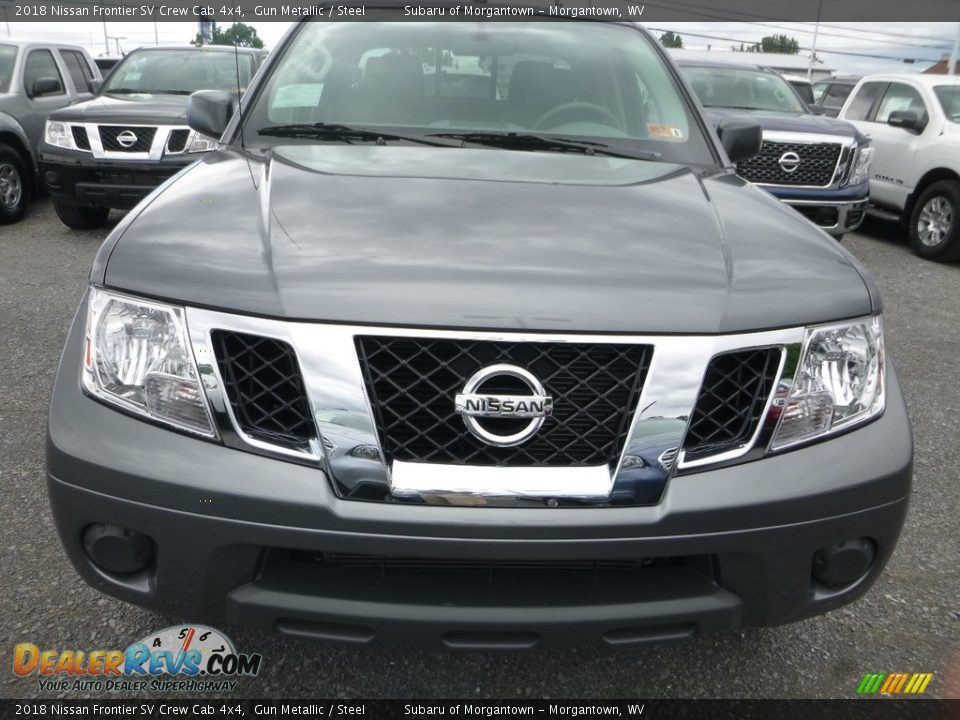 2018 Nissan Frontier SV Crew Cab 4x4 Gun Metallic / Steel Photo #9