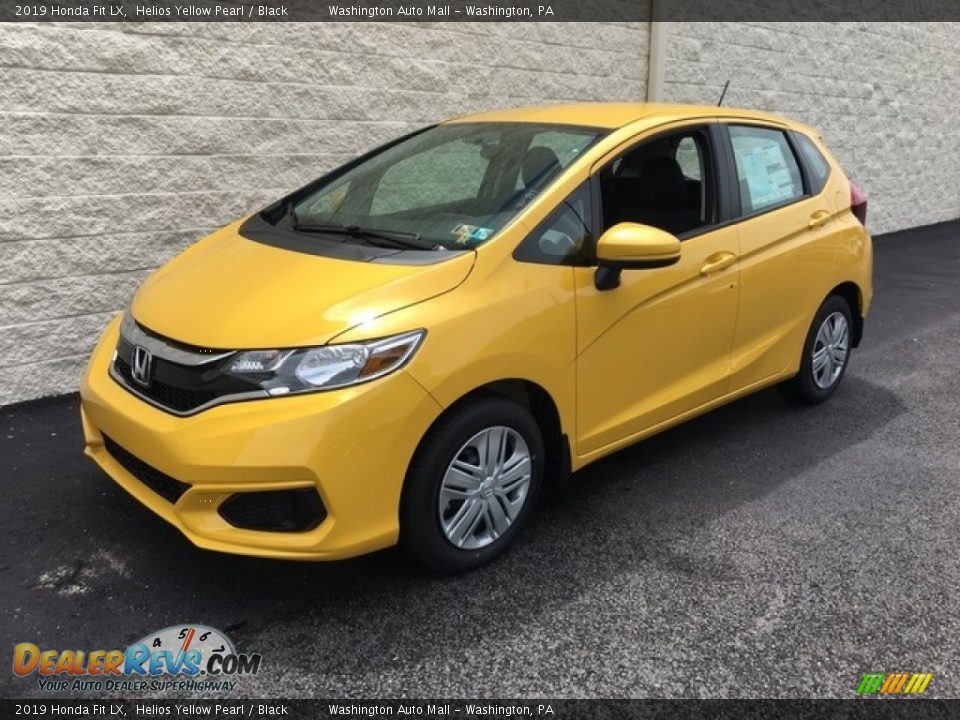 2019 Honda Fit LX Helios Yellow Pearl / Black Photo #8