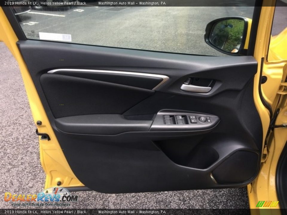 2019 Honda Fit LX Helios Yellow Pearl / Black Photo #9