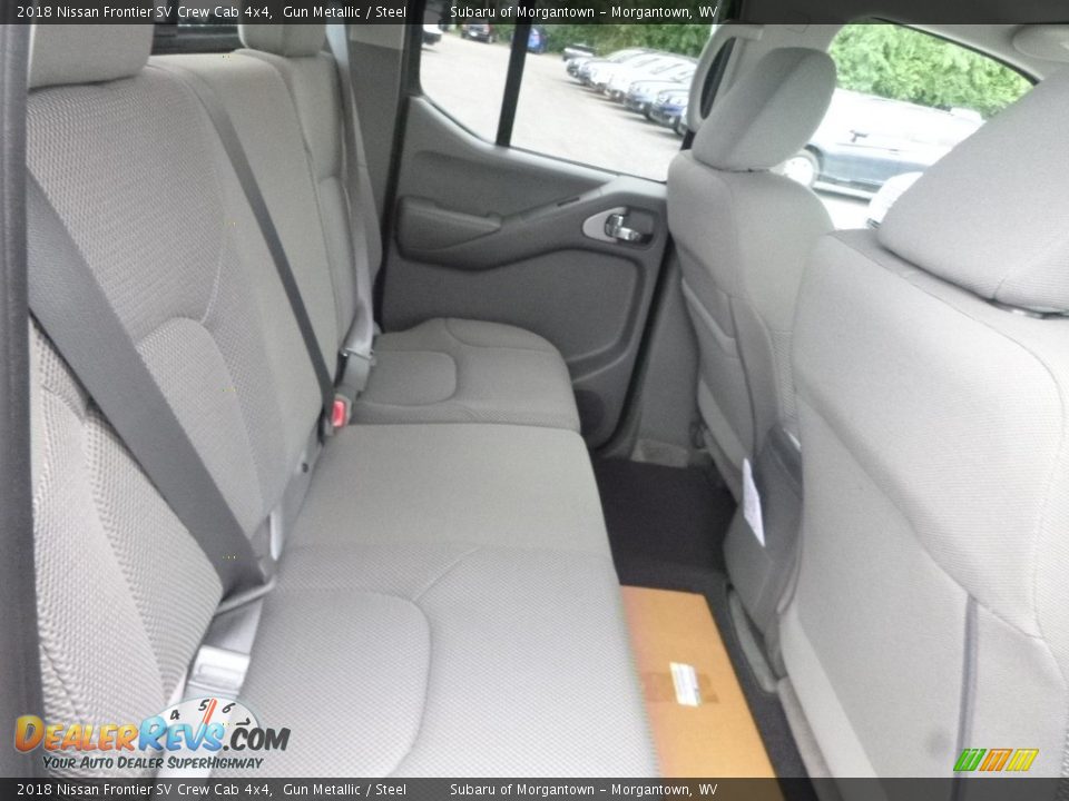 2018 Nissan Frontier SV Crew Cab 4x4 Gun Metallic / Steel Photo #12