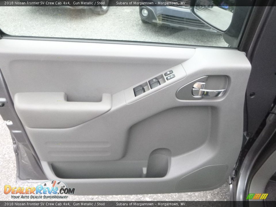 2018 Nissan Frontier SV Crew Cab 4x4 Gun Metallic / Steel Photo #14
