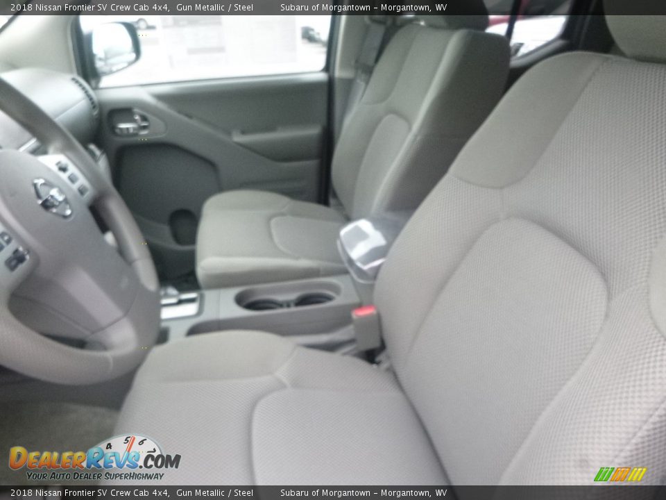 2018 Nissan Frontier SV Crew Cab 4x4 Gun Metallic / Steel Photo #15