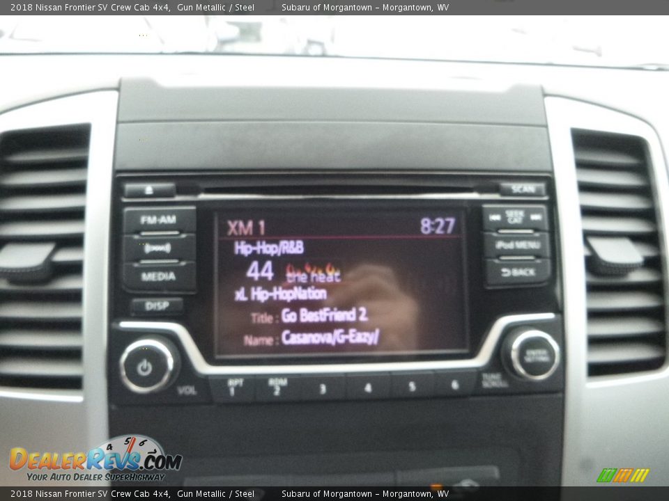 2018 Nissan Frontier SV Crew Cab 4x4 Gun Metallic / Steel Photo #17