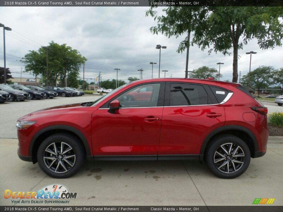 2018 Mazda CX-5 Grand Touring AWD Soul Red Crystal Metallic / Parchment Photo #2