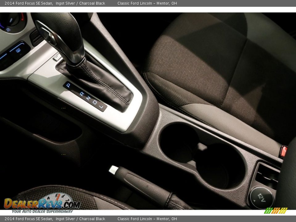 2014 Ford Focus SE Sedan Ingot Silver / Charcoal Black Photo #11