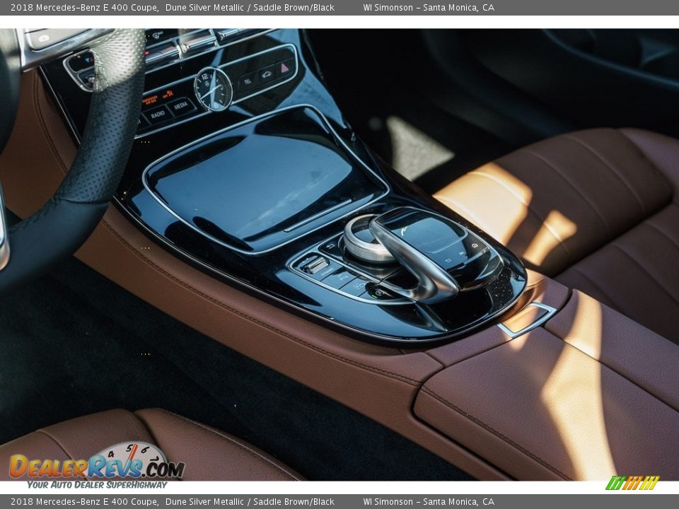 2018 Mercedes-Benz E 400 Coupe Dune Silver Metallic / Saddle Brown/Black Photo #7
