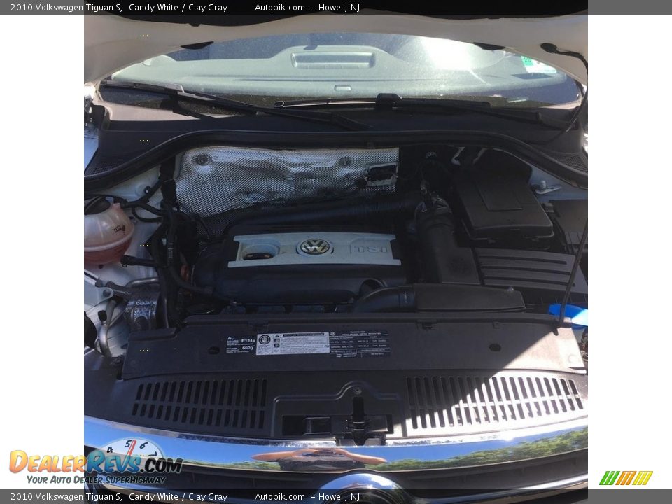 2010 Volkswagen Tiguan S Candy White / Clay Gray Photo #19