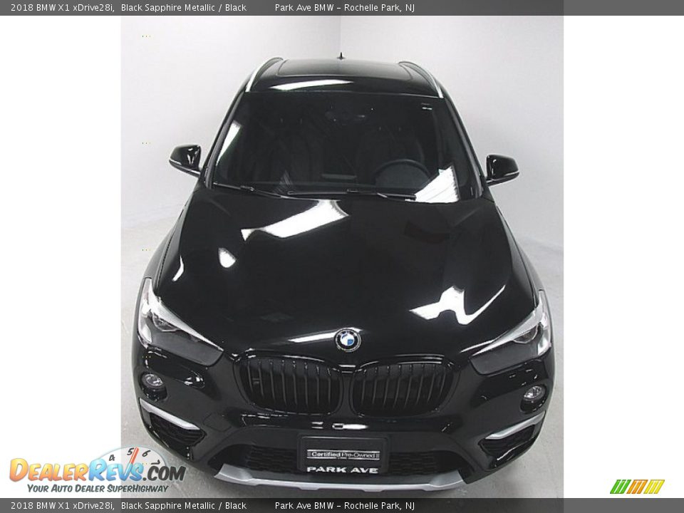 2018 BMW X1 xDrive28i Black Sapphire Metallic / Black Photo #8