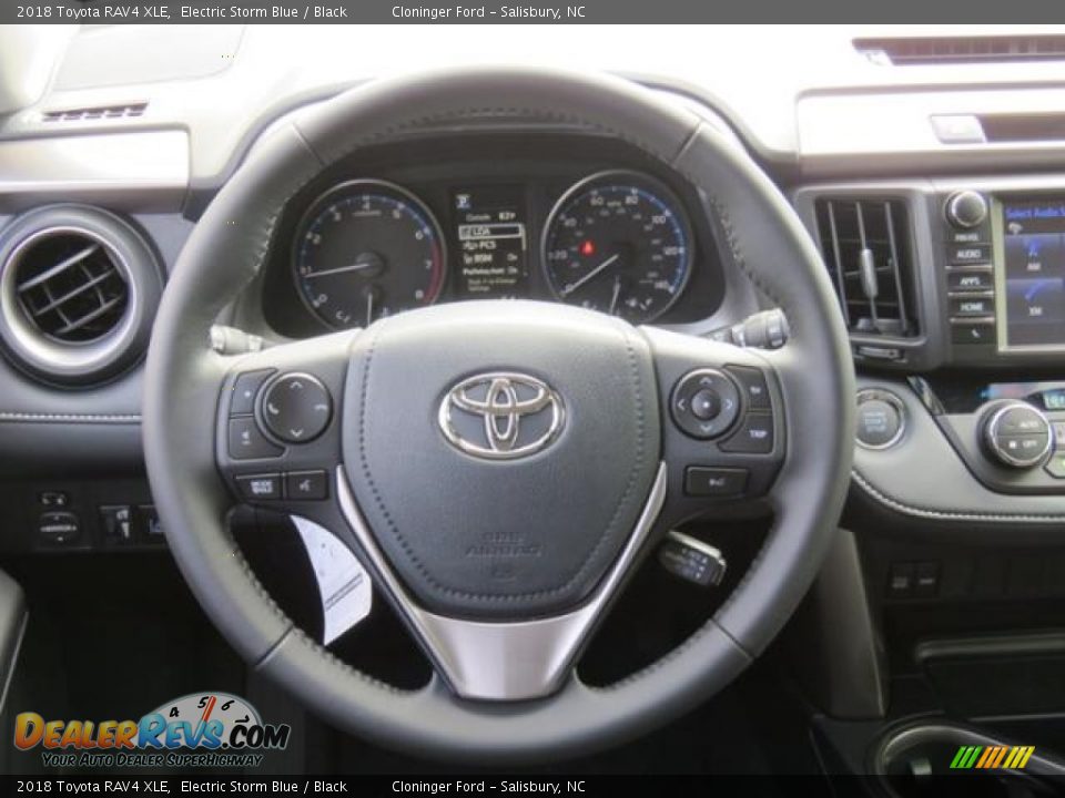 2018 Toyota RAV4 XLE Steering Wheel Photo #5