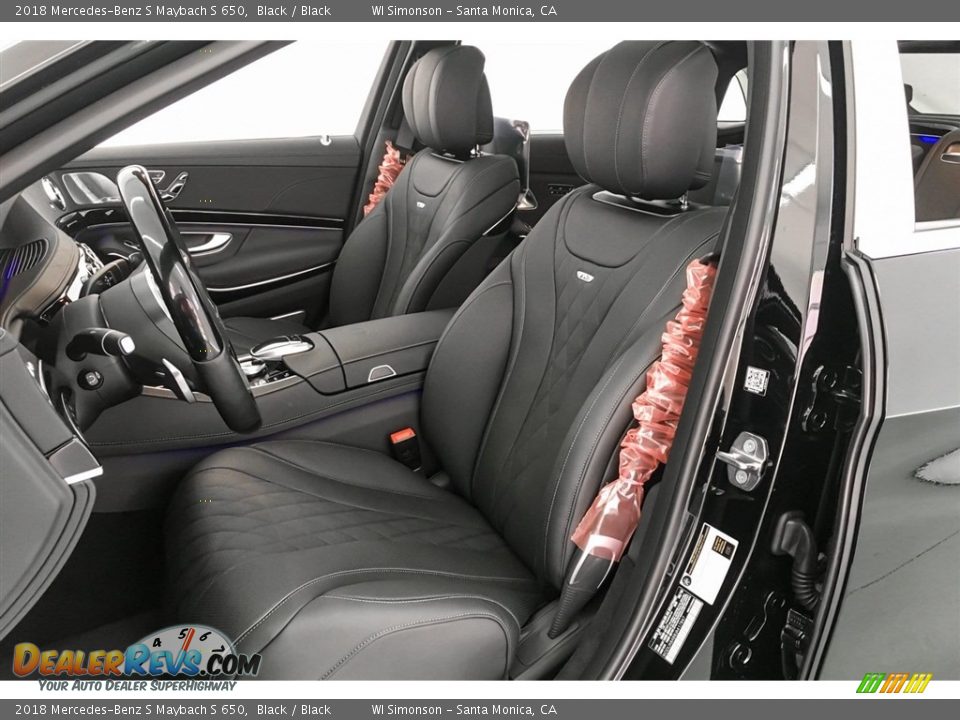 Front Seat of 2018 Mercedes-Benz S Maybach S 650 Photo #14