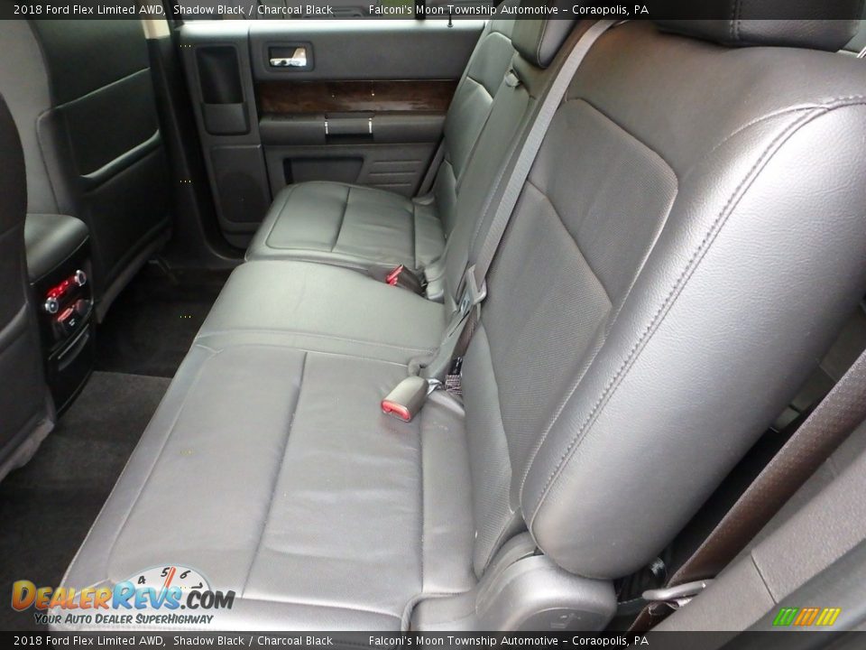 Rear Seat of 2018 Ford Flex Limited AWD Photo #17
