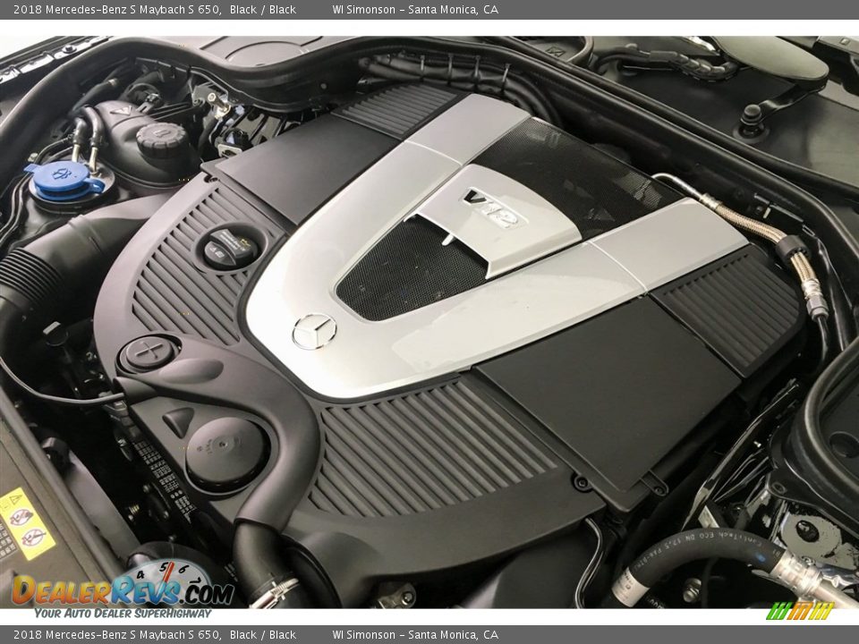 2018 Mercedes-Benz S Maybach S 650 6.0 Liter AMG biturbo SOHC 36-Valve VVT V12 Engine Photo #31
